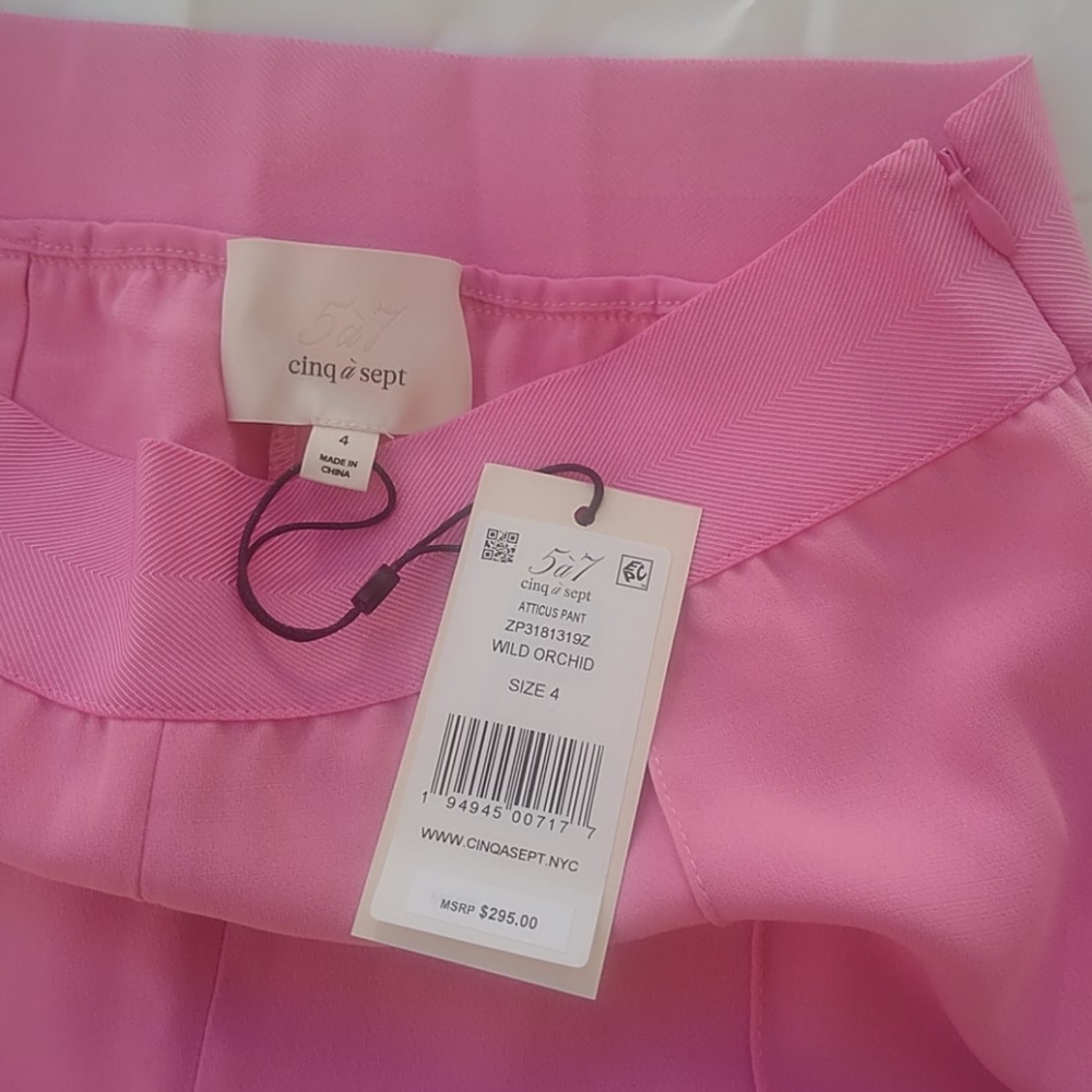 Cinq à Sept ATTICUS Crepe Cropped Pants - Picture 10 of 12